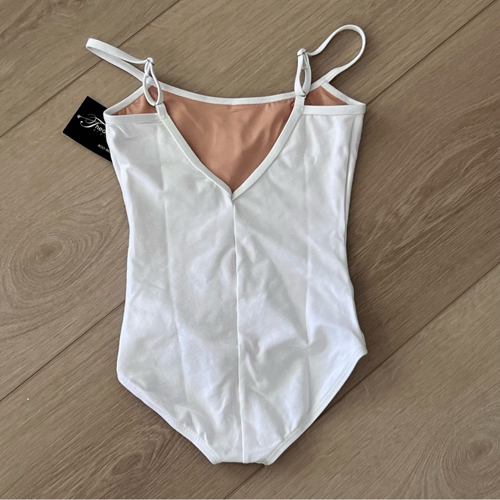 NWT WHITE Theatricals Leotard LC - Picture 2 of 6